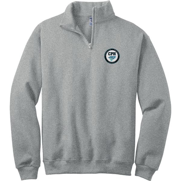 Carolina Premier Hockey NuBlend 1/4-Zip Cadet Collar Sweatshirt