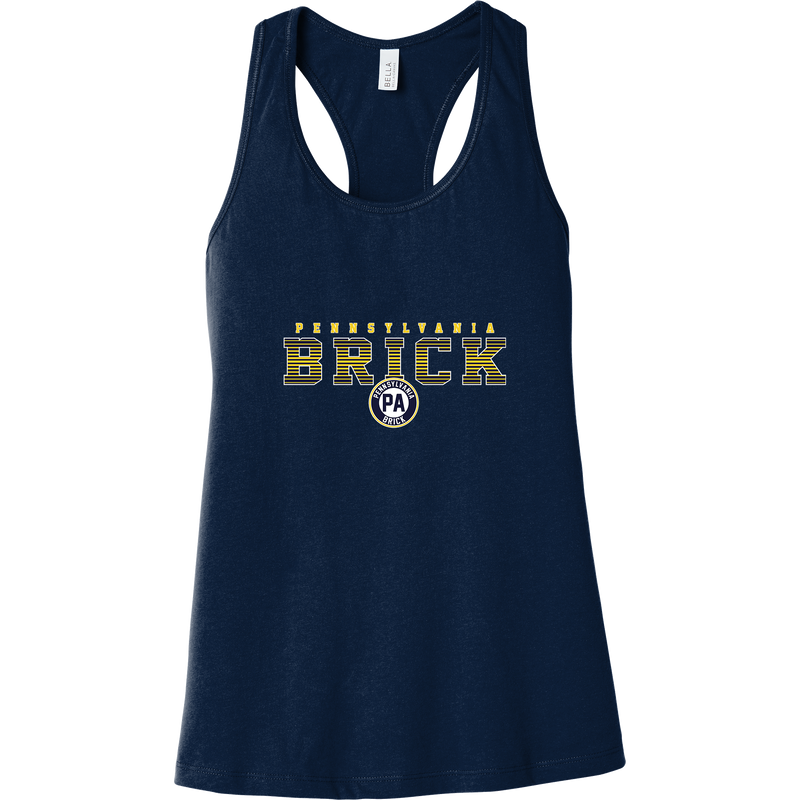 PA Brick Womens Jersey Racerback Tank