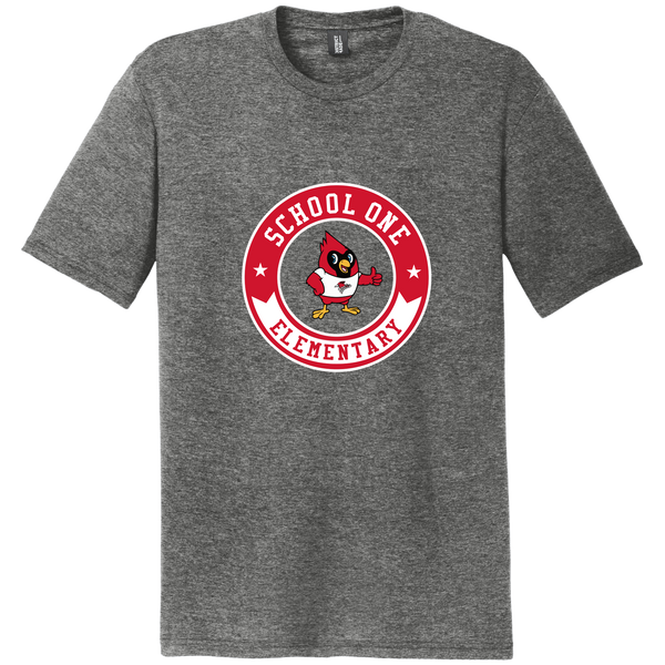 School One Elementary Adult 'Circle' Perfect Tri Tee