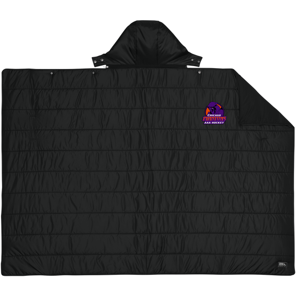 Chicago Phantoms Eddie Bauer Puffy Camp Poncho