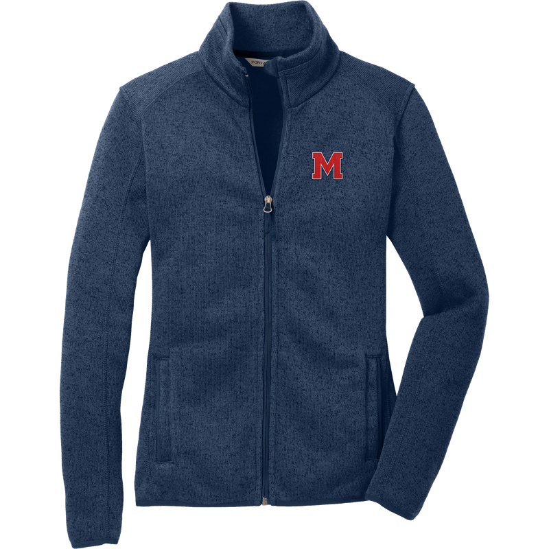 Mount St. Charles Ladies Sweater Fleece Jacket