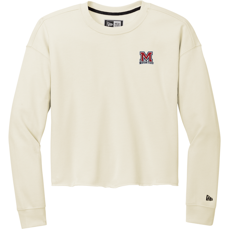 Jr. Mounties New Era Ladies Tri-Blend Fleece Crop Crew