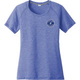 Carolina Thunder Ladies PosiCharge Tri-Blend Wicking Scoop Neck Raglan Tee