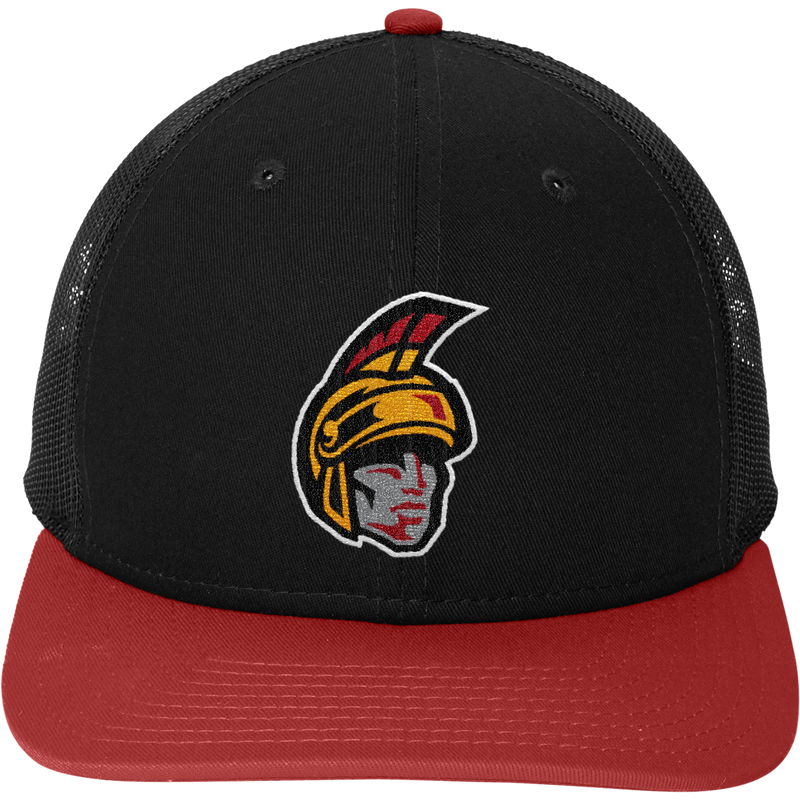 Seacoast Spartans (Ice Hockey) New Era Snapback Low Profile Trucker Cap