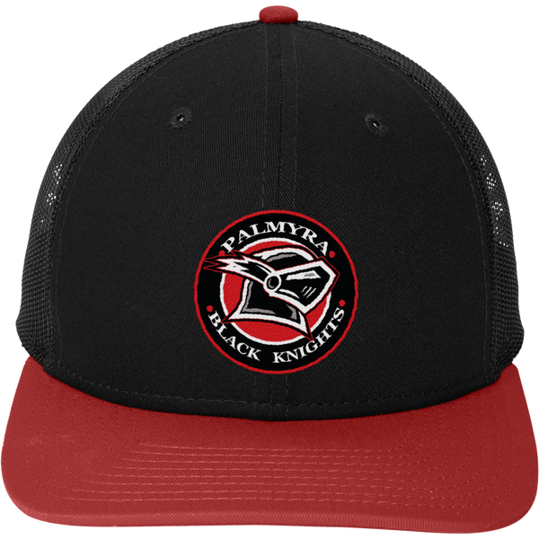 Palmyra Black Knights New Era Snapback Low Profile Trucker Cap