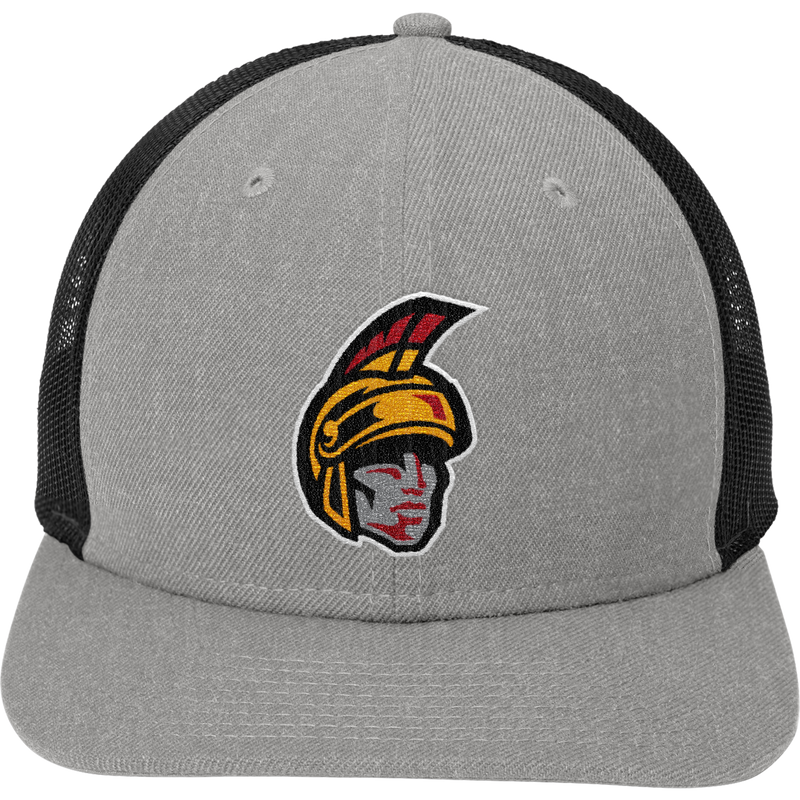 Seacoast Spartans (Ice Hockey) New Era Snapback Low Profile Trucker Cap