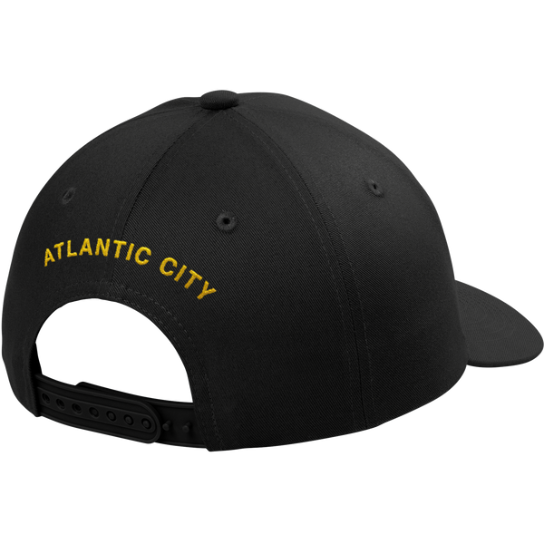 Atlantic City Seals New Era Flat Bill Snapback Cap