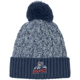Hartford Jr. Wolfpack New Era Marled Knit Pom Beanie