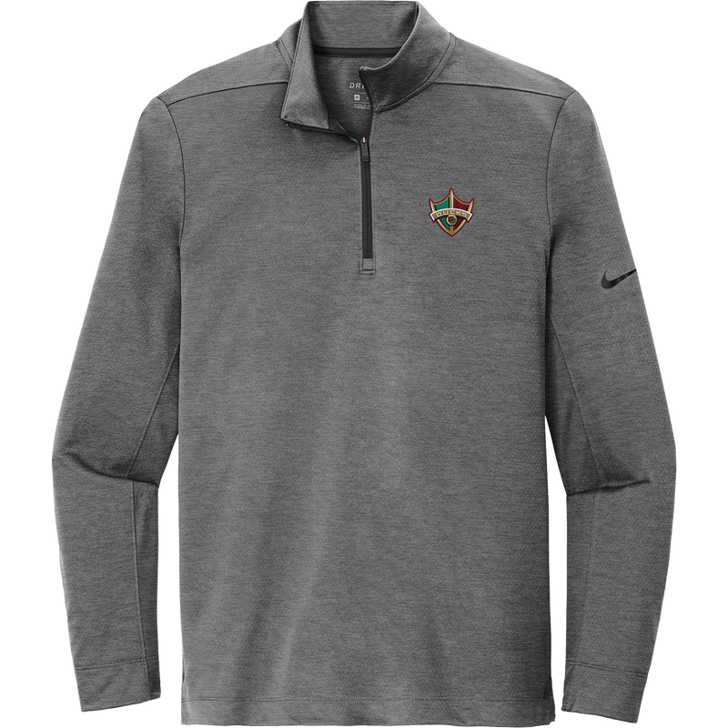 Delaware Ducks Nike Dry 1/2-Zip Cover-Up