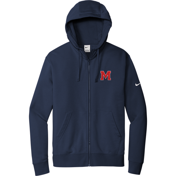 Mount St. Charles Nike Club Fleece Sleeve Swoosh Full-Zip Hoodie