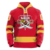 SOMD Lady Sabres Adult Sublimated Retro Hoodie