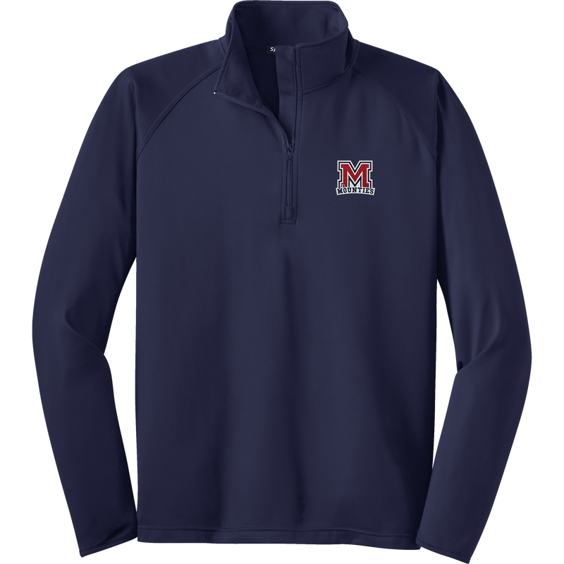 Jr. Mounties Sport-Wick Stretch 1/4-Zip Pullover